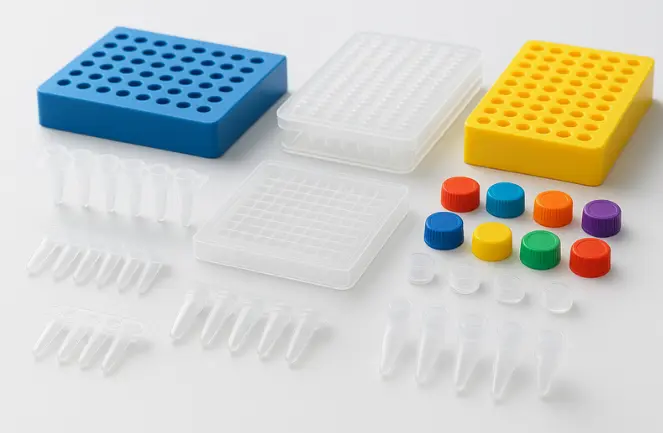 0.1ml optical 4-tube-strip