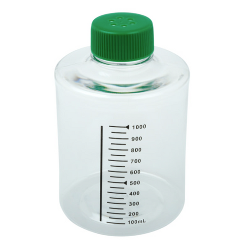 [GEN - CT229383] 490cm2 polystyrene tissue culture treated roller bottle vented cap rnase and dnase free individually wrapped sterile 