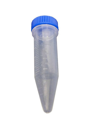 [GEN - T05-QT] centricutie 5ml centrifuge tubes sterile rnase and dnase free foam racked 