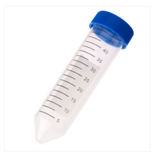 [GEN - CT230421B] 50ml conical centrifuge tubes in bags with blue caps rnase dnase free sterile 