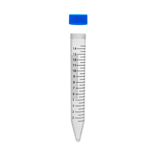 [GEN - T15-SC] conical centrifuge tubes 15ml rnase dnase free non sterile with caps packed separately